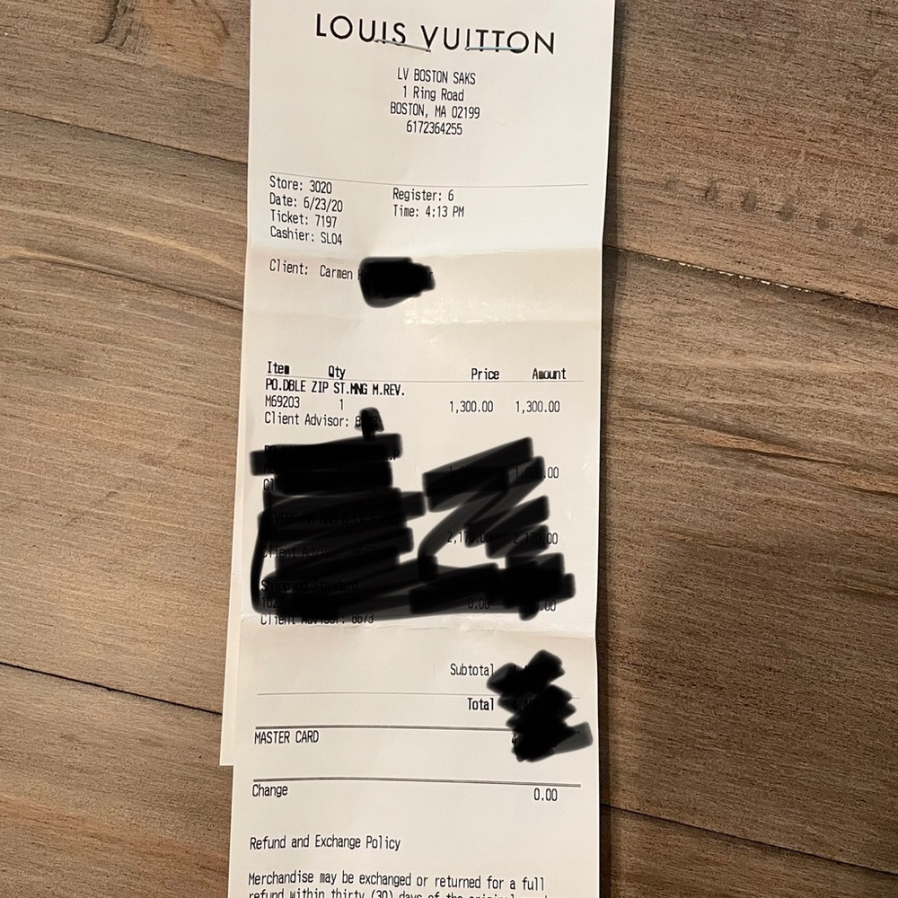 SOLD‼️Auth Louis Vuitton double zip pochette - Picture 16 of 16